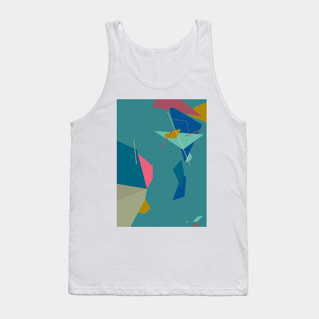 Abstract#159 Tank Top by process22